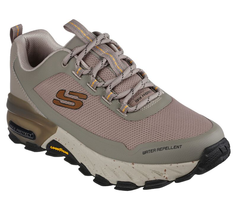 Pánské Sportovní Tenisky Skechers Max Protect - Liberated Šedé Hnědé | CZ.237301TPE