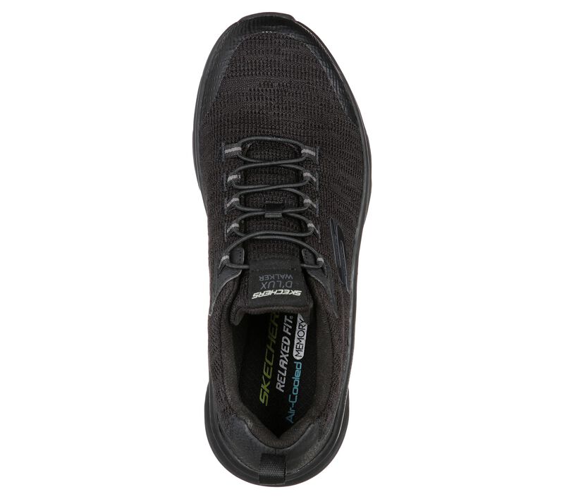 Pánské Sportovní Tenisky Skechers Relaxed Fit: D'Lux Walker - Pensive Černé | CZ.232045BBK