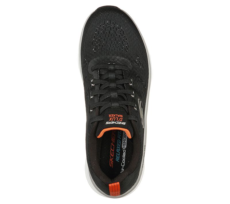 Pánské Sportovní Tenisky Skechers Relaxed Fit: D'Lux Walker - Commuter Černé | CZ.232261BLK