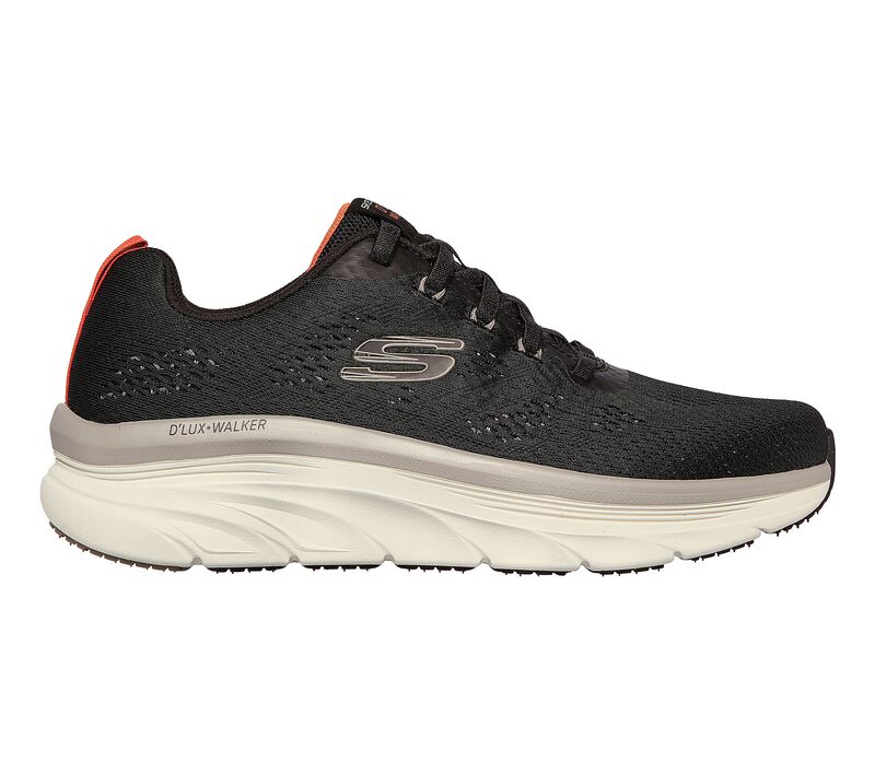 Pánské Sportovní Tenisky Skechers Relaxed Fit: D'Lux Walker - Commuter Černé | CZ.232261BLK