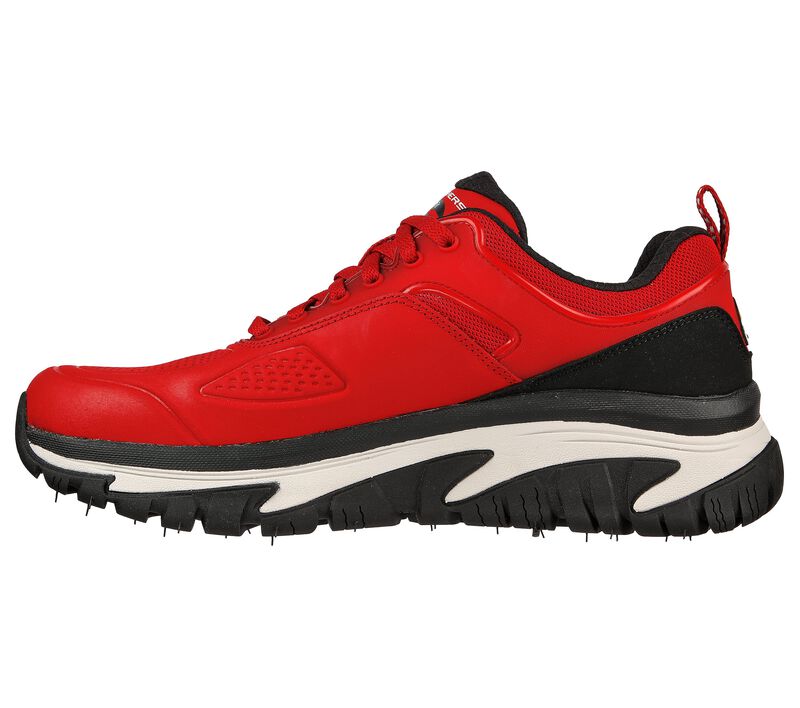 Pánské Sportovní Tenisky Skechers Relaxed Fit: Arch Fit Silniční Walker - Recon Červené Černé | CZ.237333RDBK