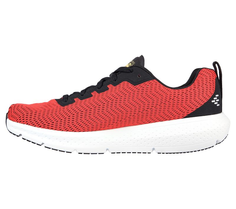 Pánské Sportovní Tenisky Skechers Relaxed Fit: GO RUN Supersonic Červené Černé | CZ.246031RDBK