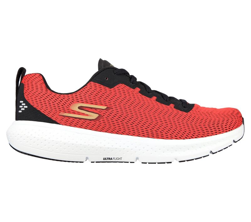 Pánské Sportovní Tenisky Skechers Relaxed Fit: GO RUN Supersonic Červené Černé | CZ.246031RDBK