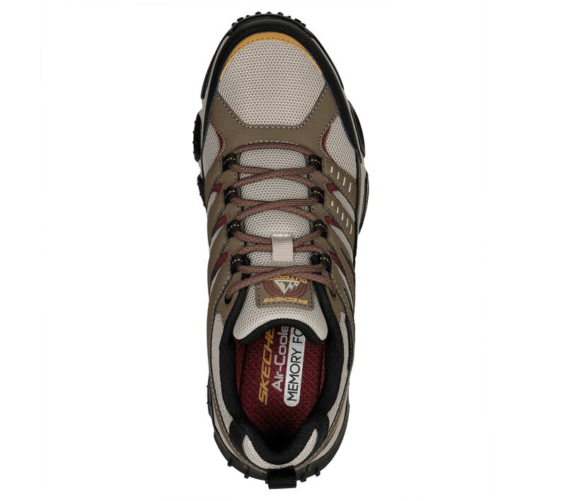 Pánské Sportovní Tenisky Skechers Skech-Air Envoy - Aiden Hnědé | CZ.237395BRN