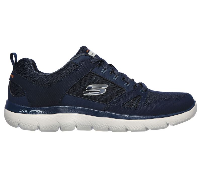 Pánské Sportovní Tenisky Skechers Summits - New World Tmavě Blankyt | CZ.232069NVY