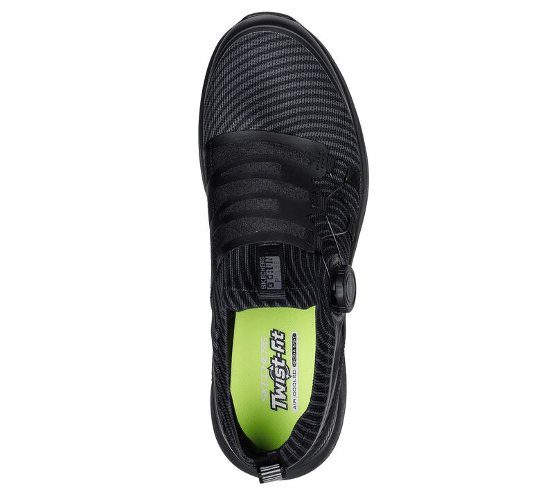 Pánské Sportovní Tenisky Skechers Twist Fit: GO RUN Pulse - Twisted Černé | CZ.220537BBK