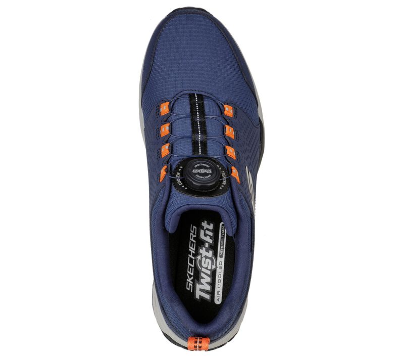 Pánské Sportovní Tenisky Skechers Twist Fit: Equalizer 4.0 - Ibeck Tmavě Blankyt | CZ.237183NVY