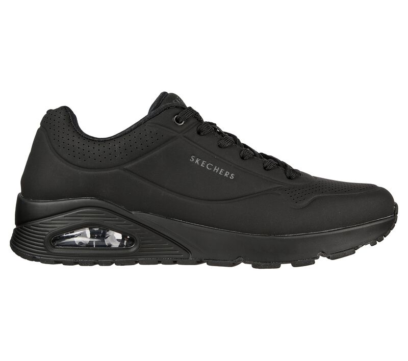 Pánské Sportovní Tenisky Skechers Uno - Stand on Air Černé | CZ.52458BBK