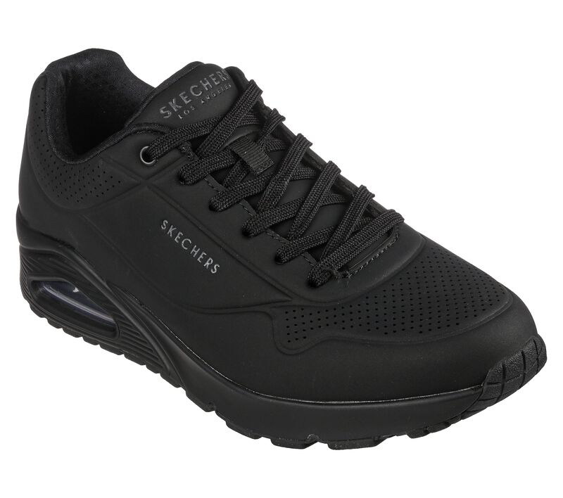 Pánské Sportovní Tenisky Skechers Uno - Stand on Air Černé | CZ.52458BBK