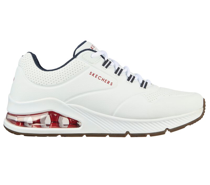 Pánské Sportovní Tenisky Skechers Uno 2 Bílé Tmavě Blankyt | CZ.232181WNVR