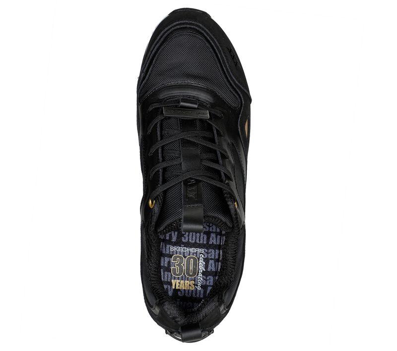 Pánské Sportovní Tenisky Skechers Uno 2 - Gold Bars Černé Zlaté | CZ.232349BKGD