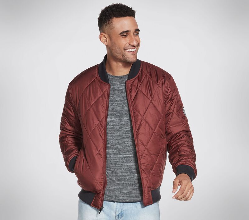 Pánské Topy Skechers Apex Prošívaný Jacket Viacfarebný | CZ.M3JA149CZ.R