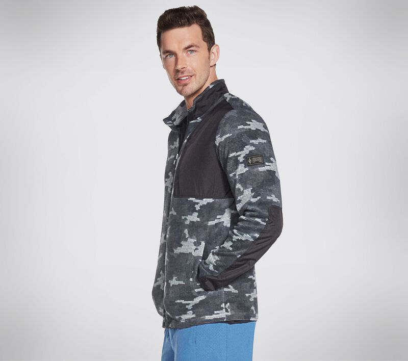 Pánské Topy Skechers Apparel Boundless Recovery Jacket Šedé Viacfarebný | CZ.M3JA188GMLT