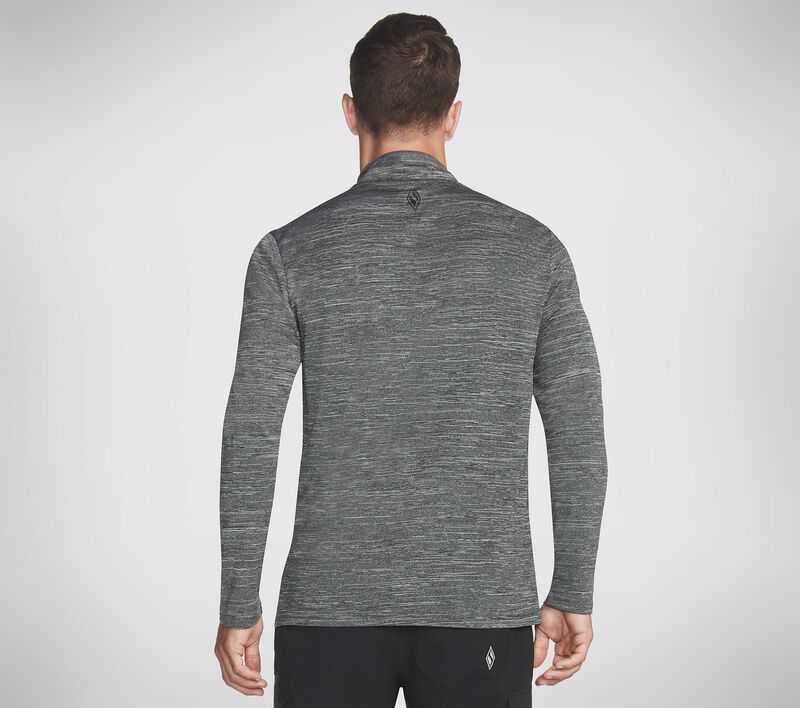 Pánské Topy Skechers Apparel On the Silniční 1/4 Zip Světle Šedé | CZ.M2LT96LTGY