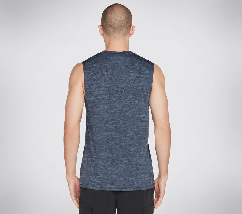 Pánské Topy Skechers Apparel On the Silniční Muscle Tank Blankyt Šedé | CZ.M2TT25BLGY