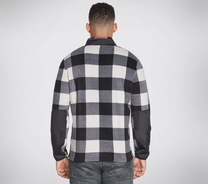 Pánské Topy Skechers Apparel Recovery Buffalo Check Jacket Šedé Viacfarebný | CZ.M3JA189GYMT