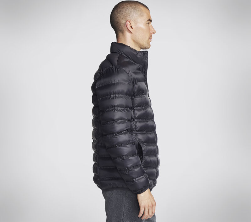 Pánské Topy Skechers Phantom Puffer Jacket Černé | CZ.MJA260MBLK