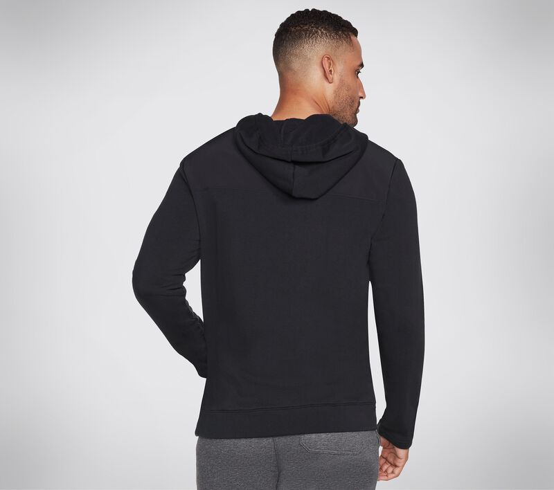 Pánské Topy Skechers SKECH-SWEATS Utility Hoodie Černé | CZ.MHD74BLK