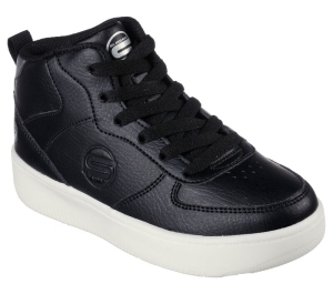 Chlapecké Ležérní Tenisky Skechers Sportovní Court 92 - Show Stopping Černé | CZ.400621LBLK