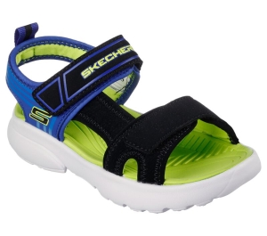 Chlapecké Sandály Skechers Razor Splash Černé Světle Zelene | CZ.406510LBBLM