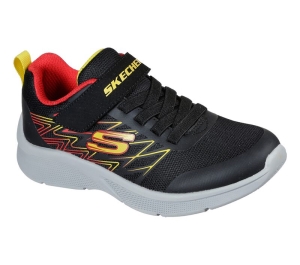 Chlapecké Sportovní Tenisky Skechers Microspec - Texlor Černé Červené | CZ.403770LBKRD