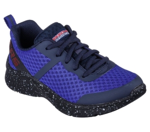 Chlapecké Sportovní Tenisky Skechers Microspec - Kovage Blankyt Tmavě Blankyt | CZ.406088LBLNV