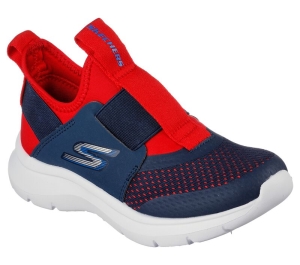 Chlapecké Sportovní Tenisky Skechers Skech Fast Tmavě Blankyt Červené | CZ.403875LNVRD