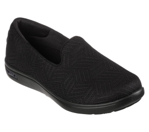 Dámské Baleríny Skechers Arch Fit Uplift - Savvy Intuition Černé | CZ.136558BBK