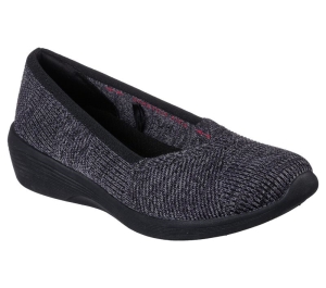 Dámské Baleríny Skechers Arya - Good Morning Černé | CZ.158512BLK