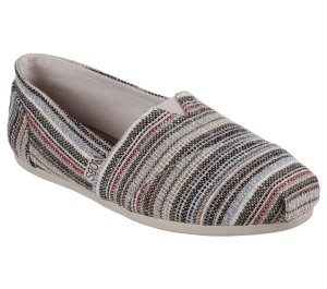 Dámské Baleríny Skechers BOBS Plush - Roaring Waters Béžový Viacfarebný | CZ.114030NTMT