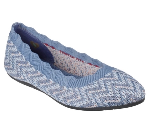 Dámské Baleríny Skechers Cleo 2.0 - Like Treasure Blankyt | CZ.158348BLU