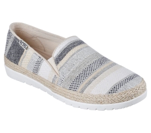 Dámské Baleríny Skechers Flexpadrille 3.0 - Serene Lines Blankyt Viacfarebný | CZ.113975BLMT