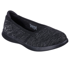 Dámské Baleríny Skechers On-the-GO Dreamy - Radiant Černé Šedé | CZ.136253BKGY