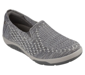 Dámské Baleríny Skechers Relaxed Fit: Arch Fit Reggae Cup - For Fun Šedé | CZ.158486GRY