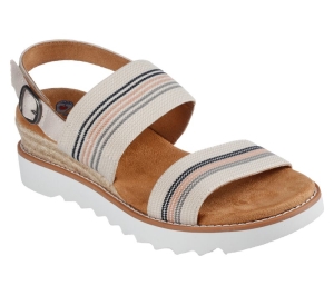 Dámské Boty Na Klínku Skechers BOBS Desert Kiss Hi - Tea Time Béžový Viacfarebný | CZ.113863NTMT