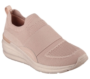 Dámské Boty Na Klínku Skechers Billion - Lotsa Steps Hnědé | CZ.155619TAN