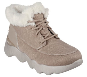 Dámské Boty Skechers GO WALK Massage Fit Boot - Bountiful Šedé Hnědé | CZ.144620TPE