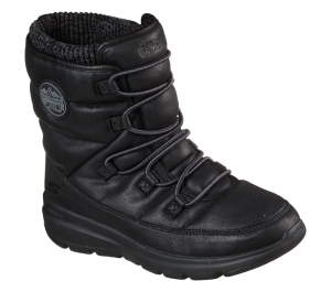 Dámské Boty Skechers On-the-GO Glacial Ultra - Puffer Zone Černé Šedé | CZ.144170BKGY