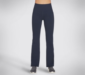 Dámské Kalhoty Skechers GO WALK Evolution II Flare Pant Tmavě Blankyt | CZ.W03PT145NVY