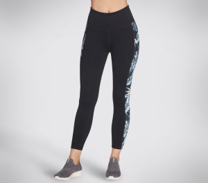 Dámské Kalhoty Skechers Palm Breeze HW 7/8 Legging Tyrkysové Viacfarebný | CZ.W03LG181TQMT