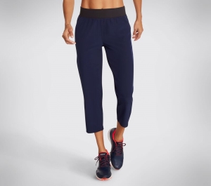 Dámské Kalhoty Skechers Strike Crop Pant Tmavě Blankyt | CZ.W01CP8NVS