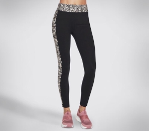 Dámské Kalhoty Skechers The GOSTRETCH Mini Cheetah 7/8 HW Legging Hnědé Hnědé | CZ.WLG218BRTN