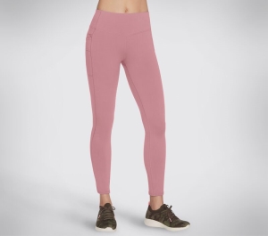 Dámské Kalhoty Skechers The GOWALK Alpine Trailové HW Legging Fialové | CZ.WLG188MVE