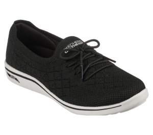 Dámské Ležérní Tenisky Skechers Arch Fit Uplift - Perfect Dreams Černé Bílé | CZ.136634BKW