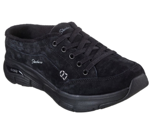 Dámské Ležérní Tenisky Skechers Arch Fit Smooth - Daily Fav Černé | CZ.167365BBK