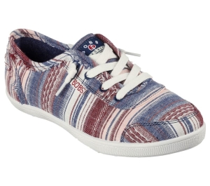 Dámské Ležérní Tenisky Skechers BOBS B Cute - Dixie Bells Tmavě Blankyt Viacfarebný | CZ.114231NVMT