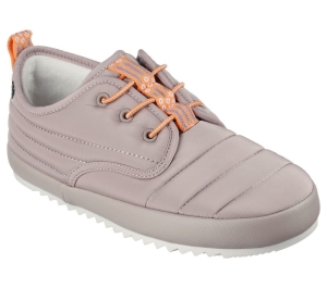 Dámské Ležérní Tenisky Skechers BOBS Drift - Estatic Puffs Šedé Hnědé | CZ.114321TPE