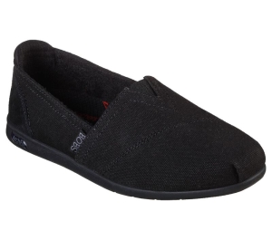 Dámské Ležérní Tenisky Skechers BOBS Plush Arch Fit - For3ver Luv Černé | CZ.114108BBK