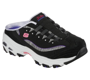 Dámské Ležérní Tenisky Skechers D'Lites - Comfy Cloud Černé Fialové | CZ.149059BKPR