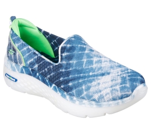 Dámské Ležérní Tenisky Skechers GO WALK Hyper Burst - Vivid Sky Blankyt | CZ.124656BLU